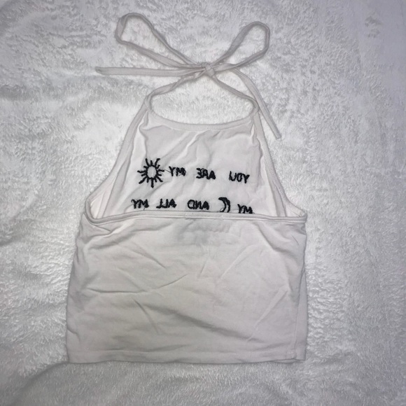 Brandy Melville Halter Crop Top - Picture 3 of 5